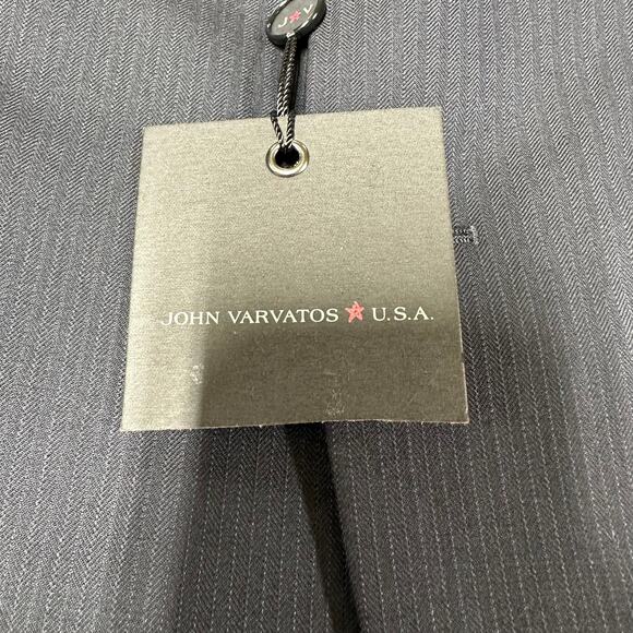 John Varvatos NWT Bedford Navy Size 40R Blazer Sportcoat Wool Blend 2 Button - Picture 5 of 9